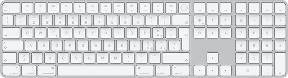 "APPLE - Magic Keyboard with Touch ID-Bianco"