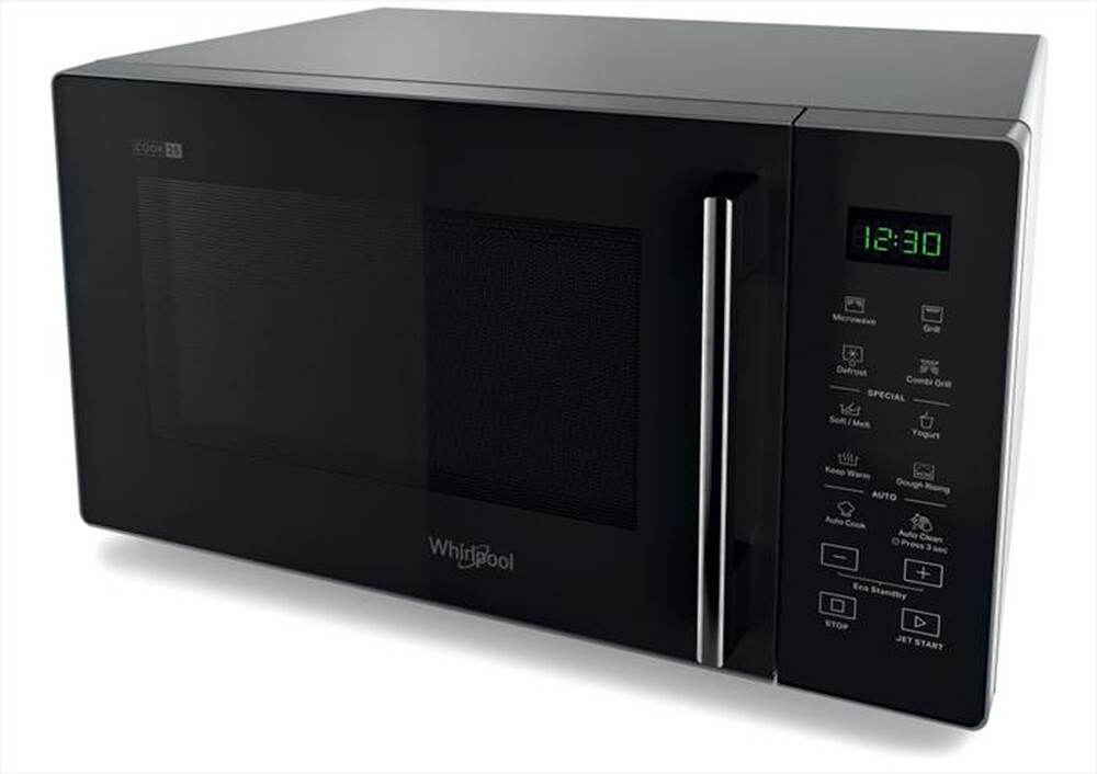 "WHIRLPOOL - Forno microonde COOK25 MWP 253 SB-Nero, Argento"