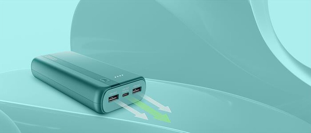 Immagine del prodotto CELLULARLINE - POWER BANK ESSENTIAL 20000-Blu