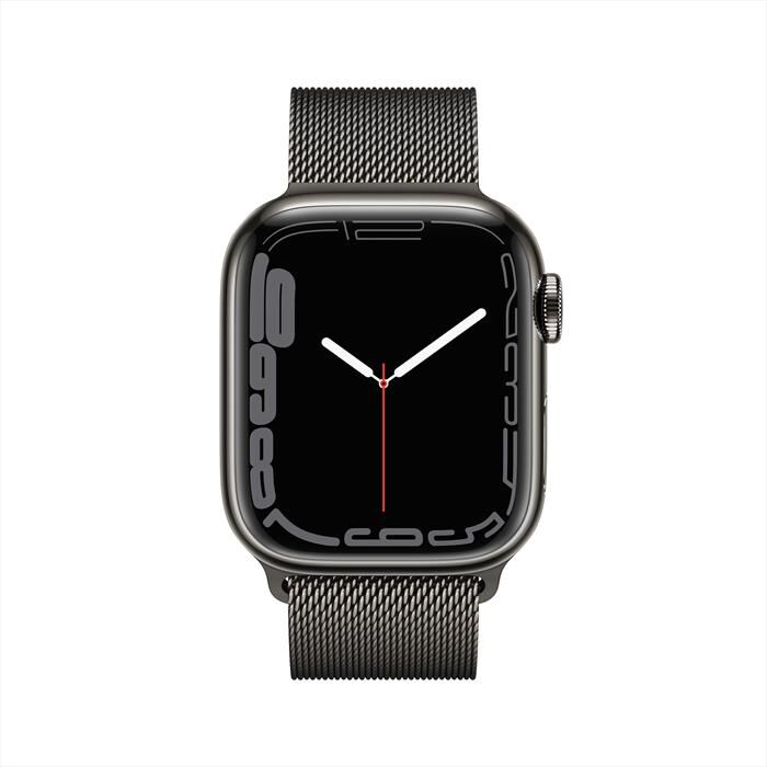 APPLE - Apple Watch Series 7 GPS+Cellular 45mm Acciaio - Maglia Milanese  Grafite | Euronics