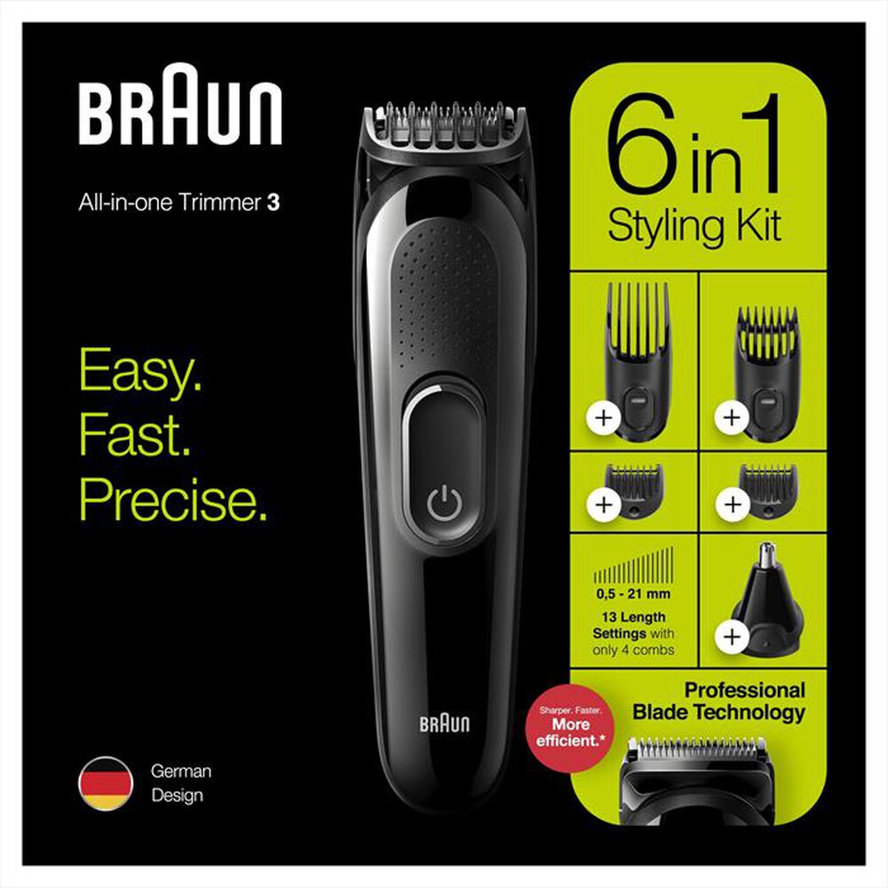 "BRAUN - MGK3220-Nero"
