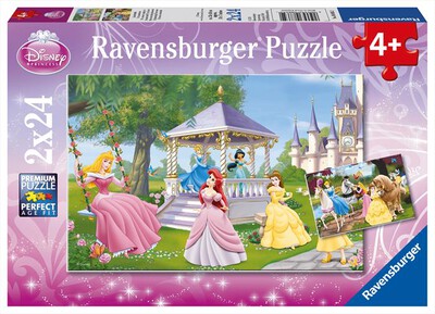 RAVENSBURGER - DISNEY PRINCESS PUZZLE 2X24 PEZZI