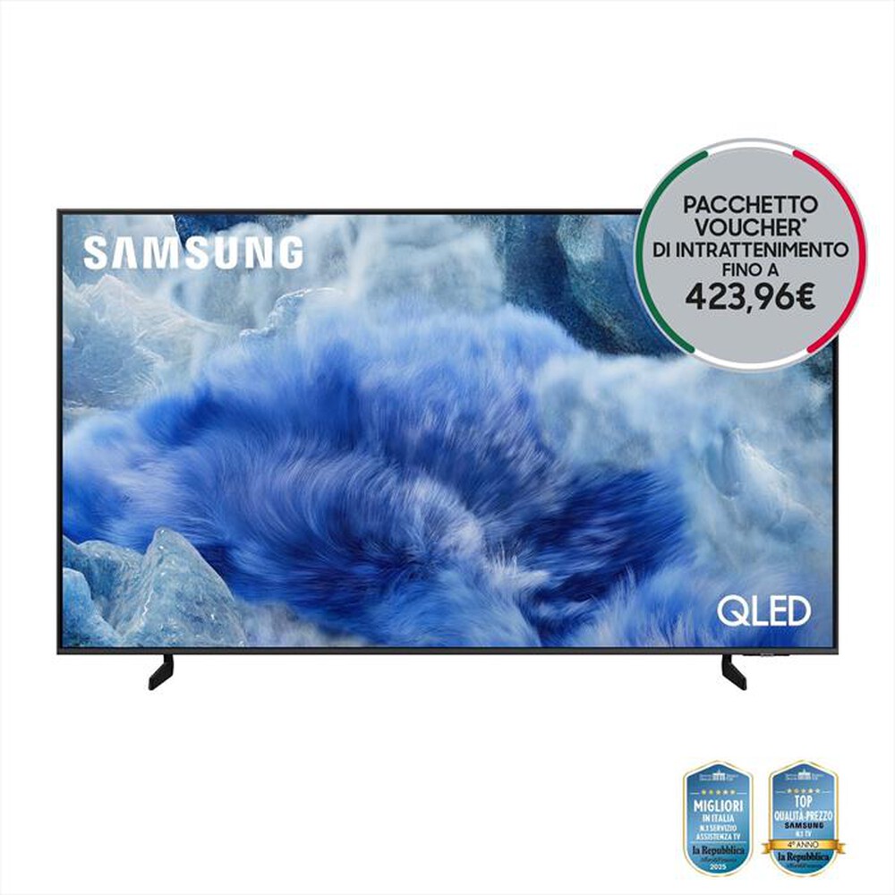 Immagine del prodotto SAMSUNG - Smart TV Q-LED UHD 4K 75" QE75Q8FAAUXZT-Titan Gray