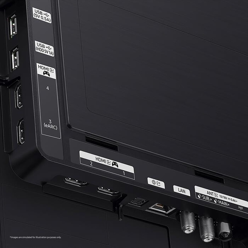 "SAMSUNG - Smart TV OLED UHD 4K 55\" QE55S90CATXZT-TITAN BLACK"