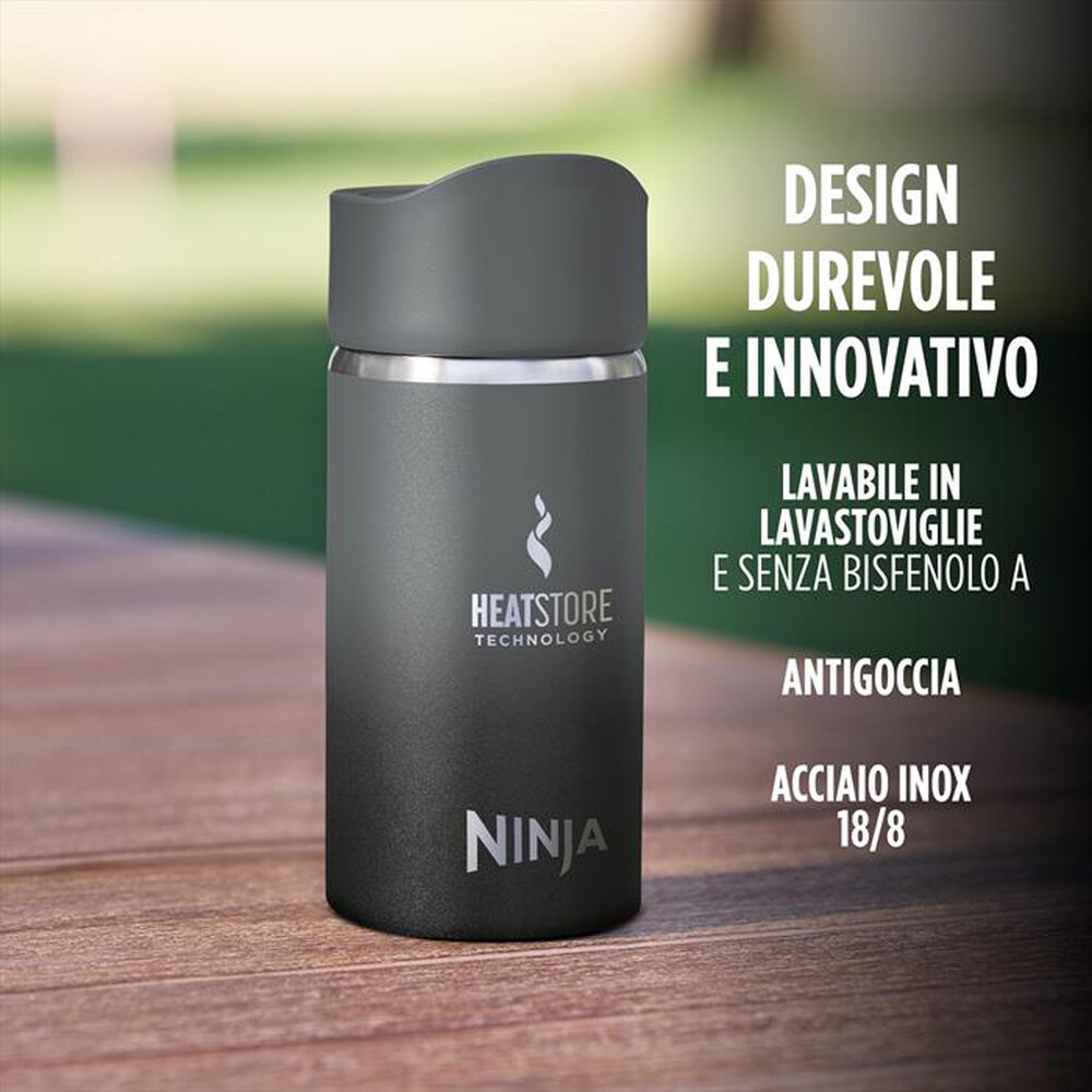 "NINJA - BORRACCIA THIRSTI 340ML-Nero"