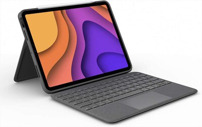 LOGITECH - Folio Touch for iPad Air (4th generation)  - OXFOR-Oxford Grey