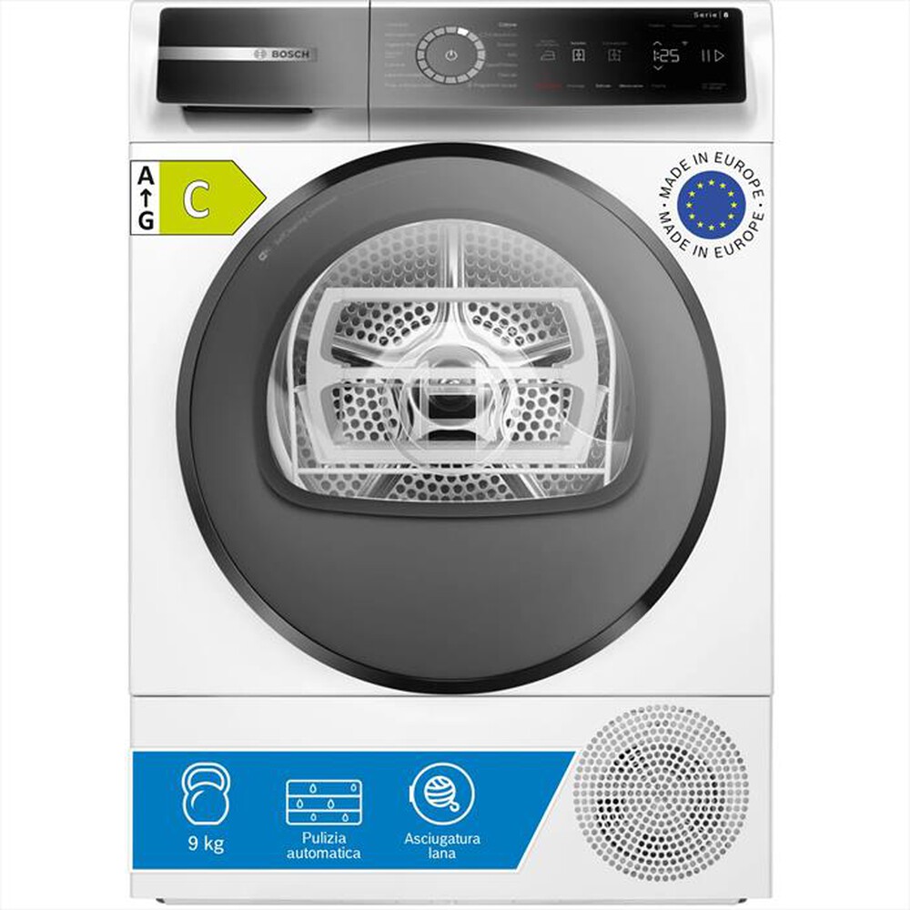 Immagine del prodotto BOSCH - Asciugatrice WQB245B0IT 9 Kg-BIANCO