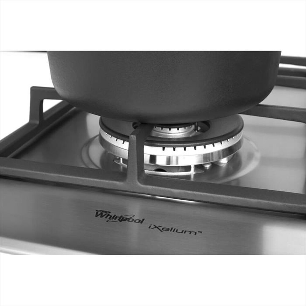 "WHIRLPOOL - Piano cottura a gas IXELIUM GMR 6422/IXL 59cm-Stainless steel"