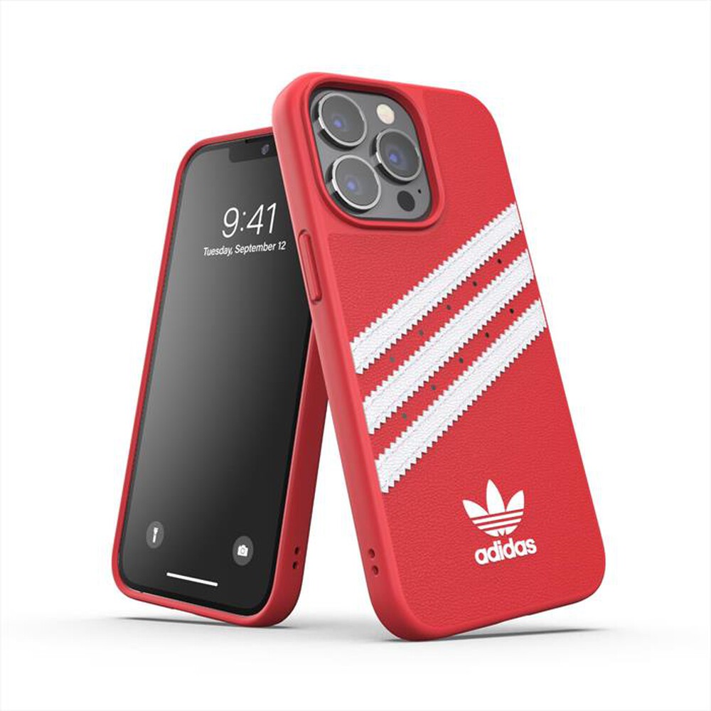 "CELLY - 47117_ADI ADIDAS SAMBA COVER IPHONE 13 PRO-ROSSO e BIANCO / TPU e PC"
