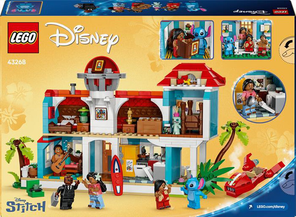 Immagine del prodotto LEGO - DISNEY Casa sulla spiaggia di Lilo e Stitch 43268