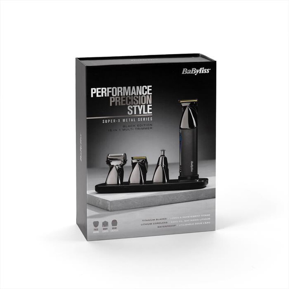 Immagine del prodotto BABYLISS - Regolabarba MT991E-NERO CROMATO