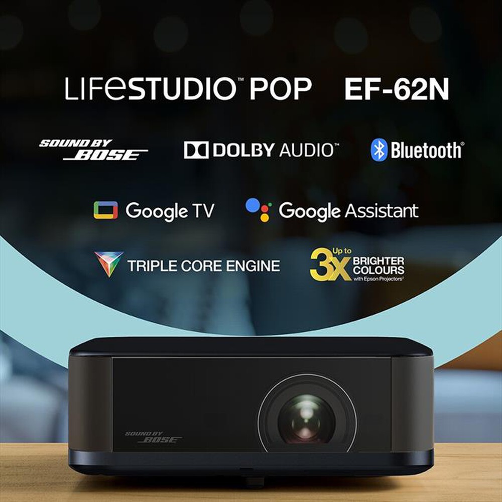 Immagine del prodotto EPSON - Videoproiettore EF-62N-Blu metallico