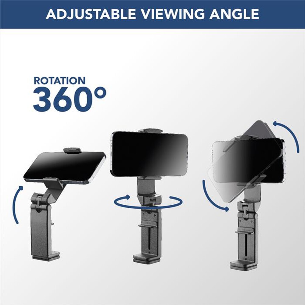 Immagine del prodotto CELLULARLINE - Supporto smartphone da viaggio TRAVEL HOLDER-Black