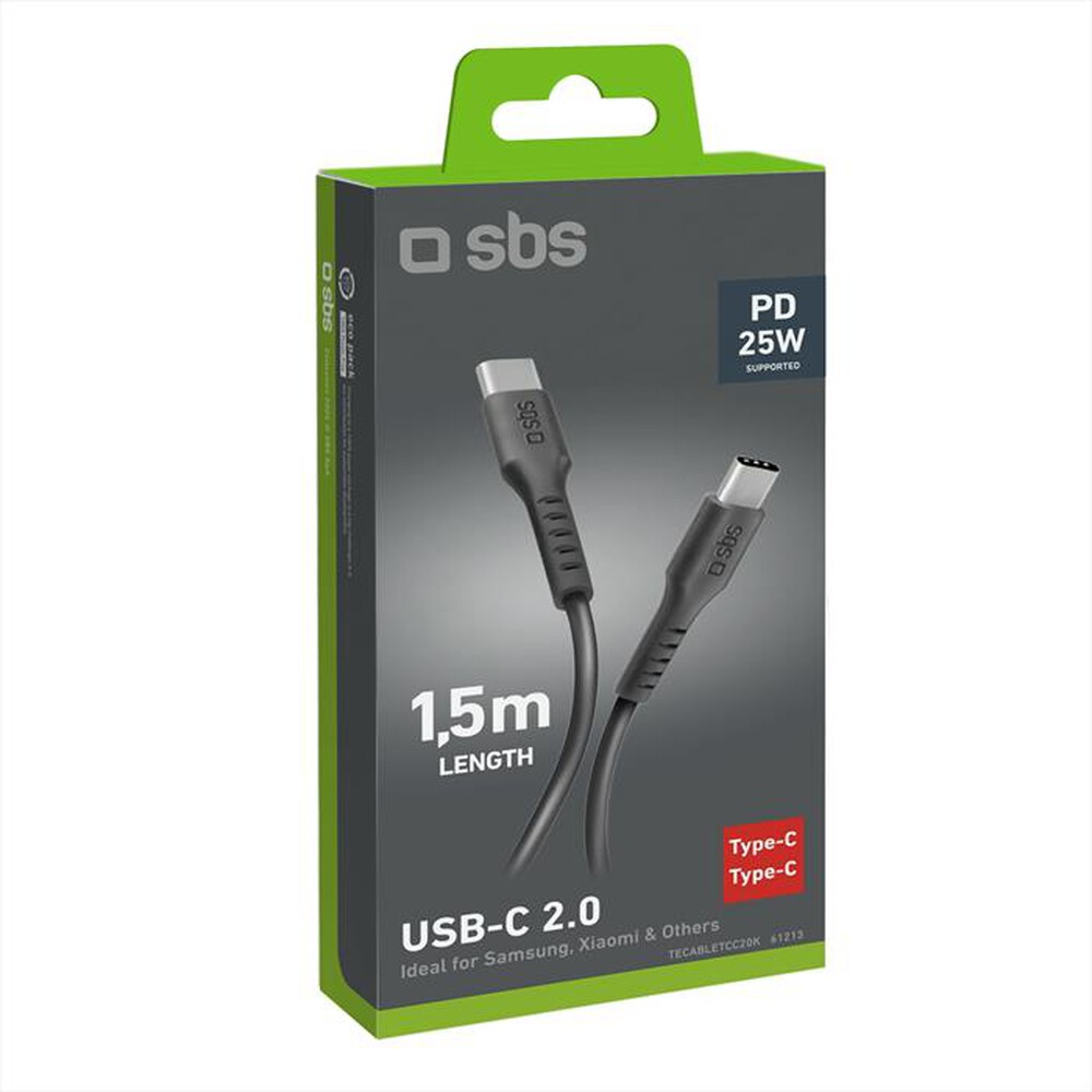"SBS - TECABLETCC20K-NERO"