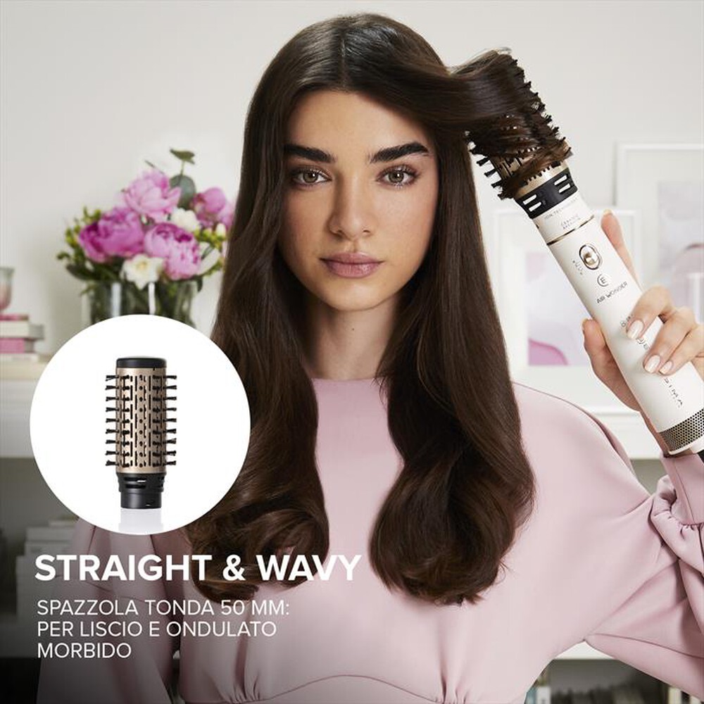 Immagine del prodotto BELLISSIMA IMETEC - MODELLATORE AD ARIA CALDA AIR WONDER-Oro, Bianco