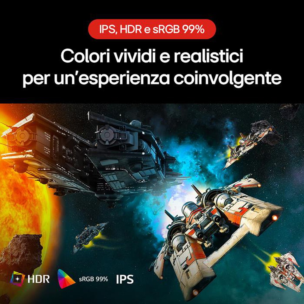 Immagine del prodotto LG - Monitor LCD FHD 24" IPS 144HZ 1MS 24G411A