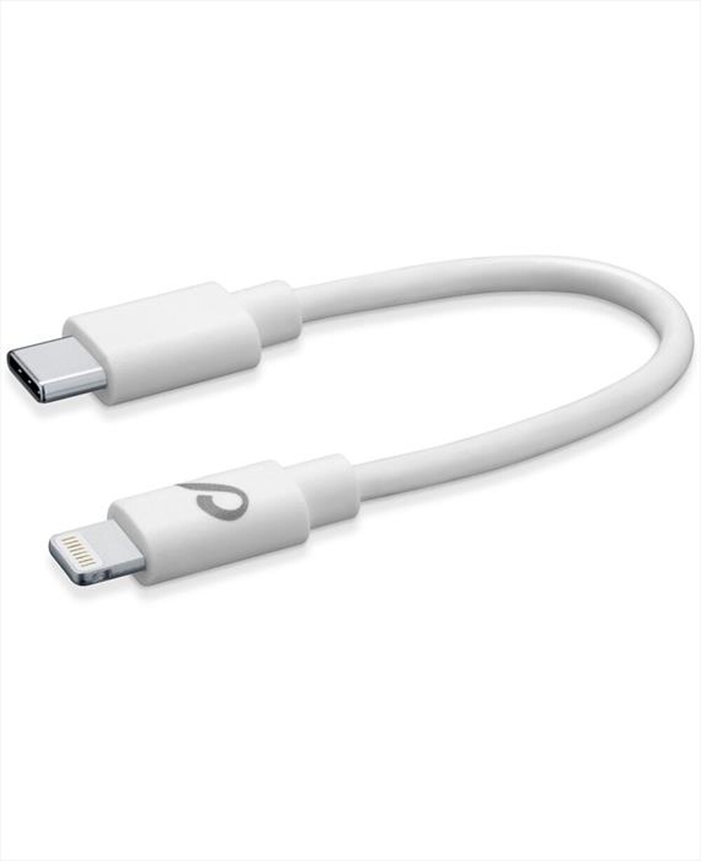 Immagine del prodotto CELLULARLINE - USBDATAC2LMFI15CMW USB Data Cable Portable-USB-C-Bianco