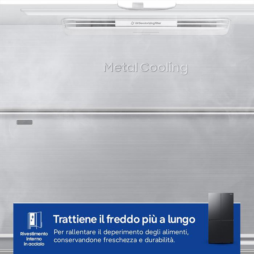 Immagine del prodotto SAMSUNG - Frigorifero multidoor RF65DG960EB1EF Classe E 646l-Antracite