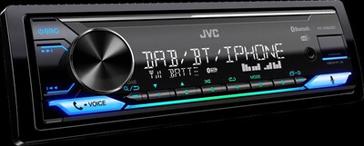 JVC - Car Stereo KD-X482DBT-nero