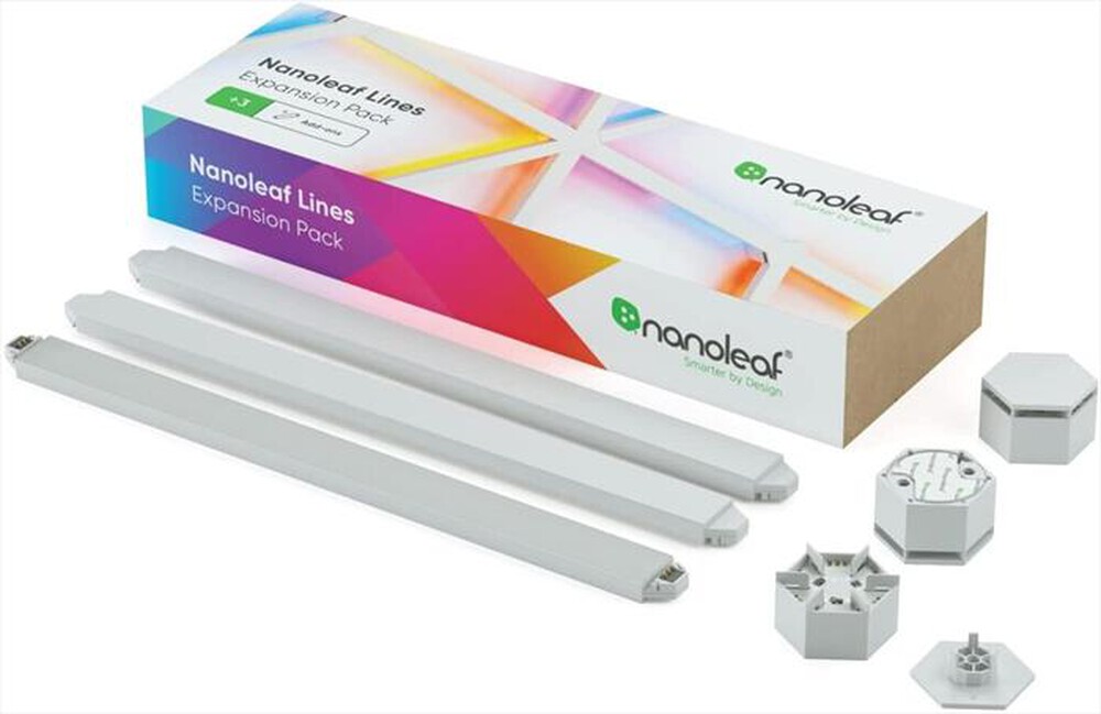 "NANOLEAF - Lampada muro LINES STARTER KIT + ESPANSIONE - 12PK"