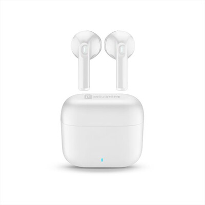 CELLULARLINE - Auricolari TWS WAVY CAPSULE-Bianco