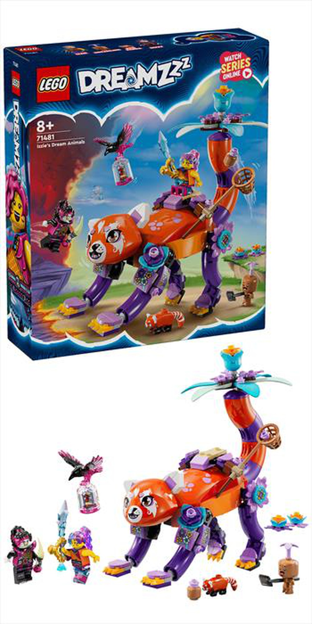 Immagine del prodotto LEGO - DREAMZzz Gli animali da sogno di Izzie 71481
