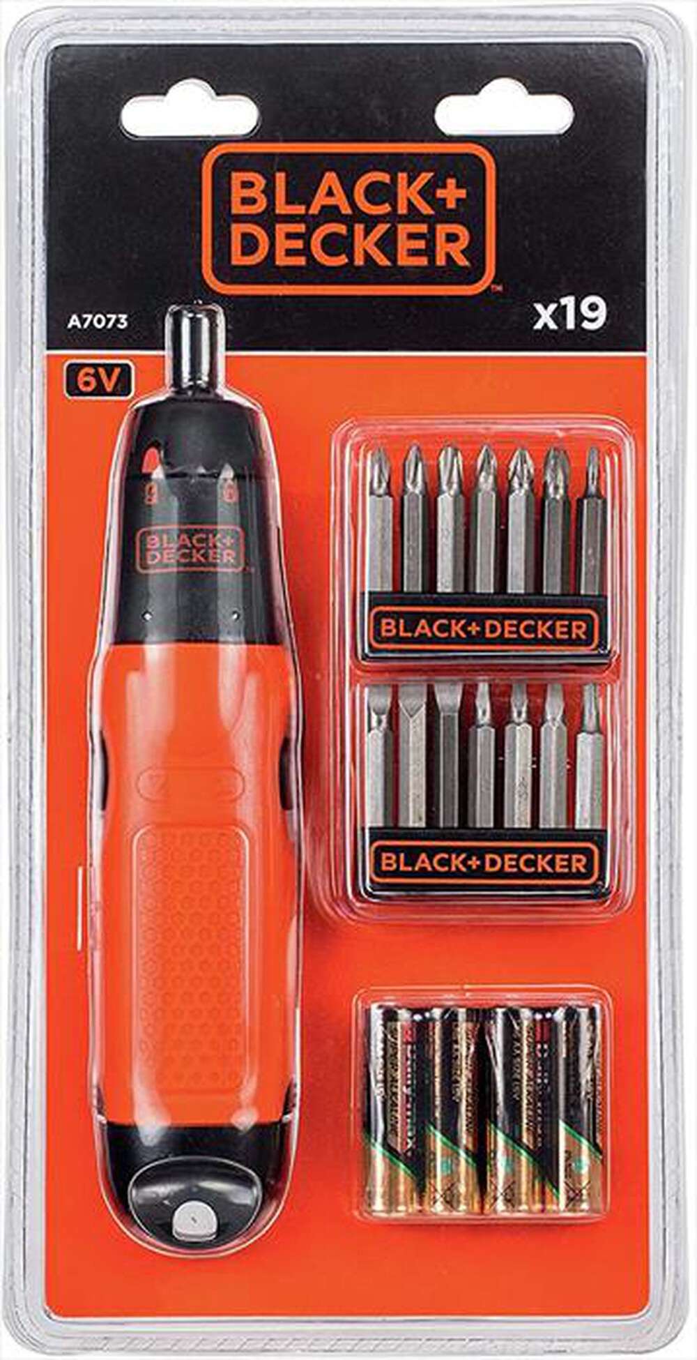 "BLACK & DECKER - A7073H Svitavvita-Arancione e Nero"