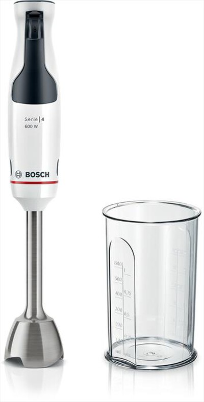 BOSCH - Frullatore ad immersione MSM4W210-Nero, Bianco