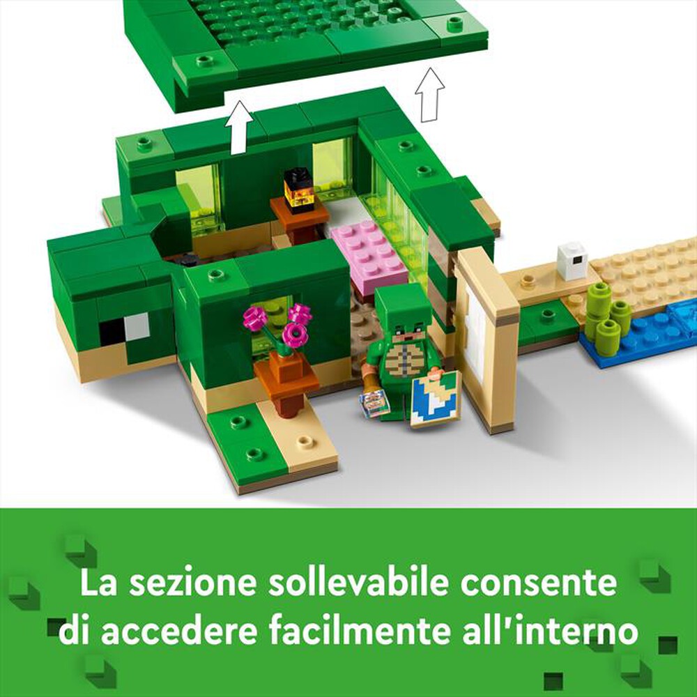 Immagine del prodotto LEGO - MINECRAFT Beach House della tartaruga 21254