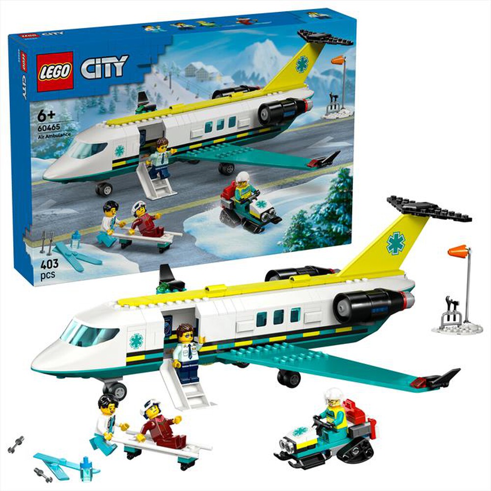 "LEGO - AEREO AMBULANZA DI EMERGENZA-,"