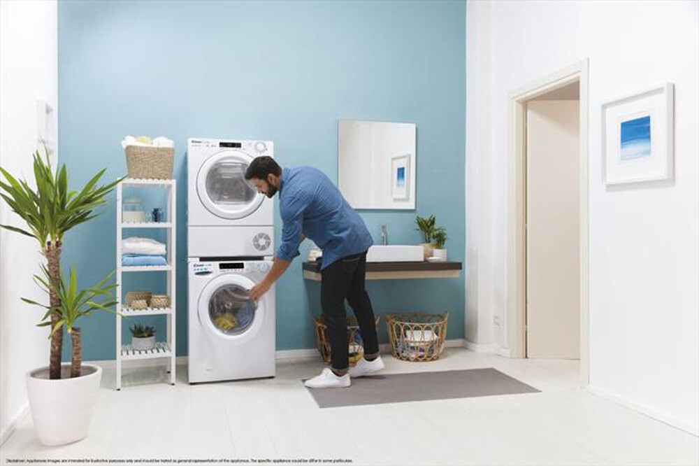 "CANDY - Asciugatrice CSOE C10DG-S 10 Kg Classe B-Bianco"