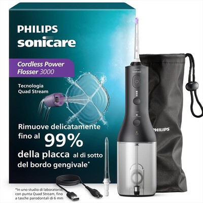 PHILIPS - Idropulsore HX3826/33-Nero