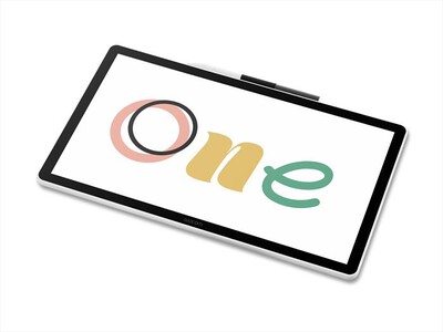 WACOM - Tavoletta grafica ONE PEN DISPLAY 14"-Bianco