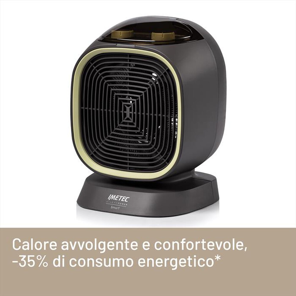 Immagine del prodotto IMETEC - Termoventilatore SILENT POWER SMART-Grigio/Verde