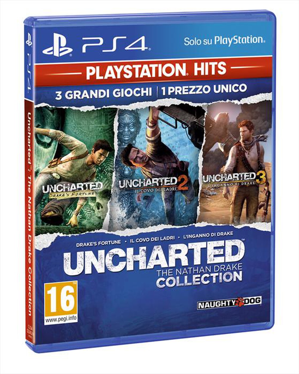 Immagine del prodotto SONY COMPUTER - UNCHARTED NATHAN DRAKE COLLECTION (PS4) PS HITS