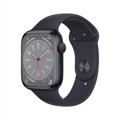 APPLE - Watch Series 8 GPS + Cellular 45mm Alluminio-Mezzanotte