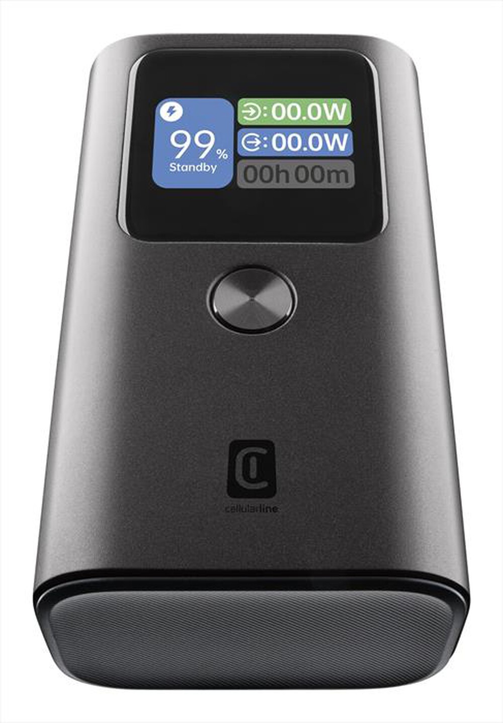 "CELLULARLINE - Power Bank 10000mAh 30W display LCD PBULTRON10000D-Nero"