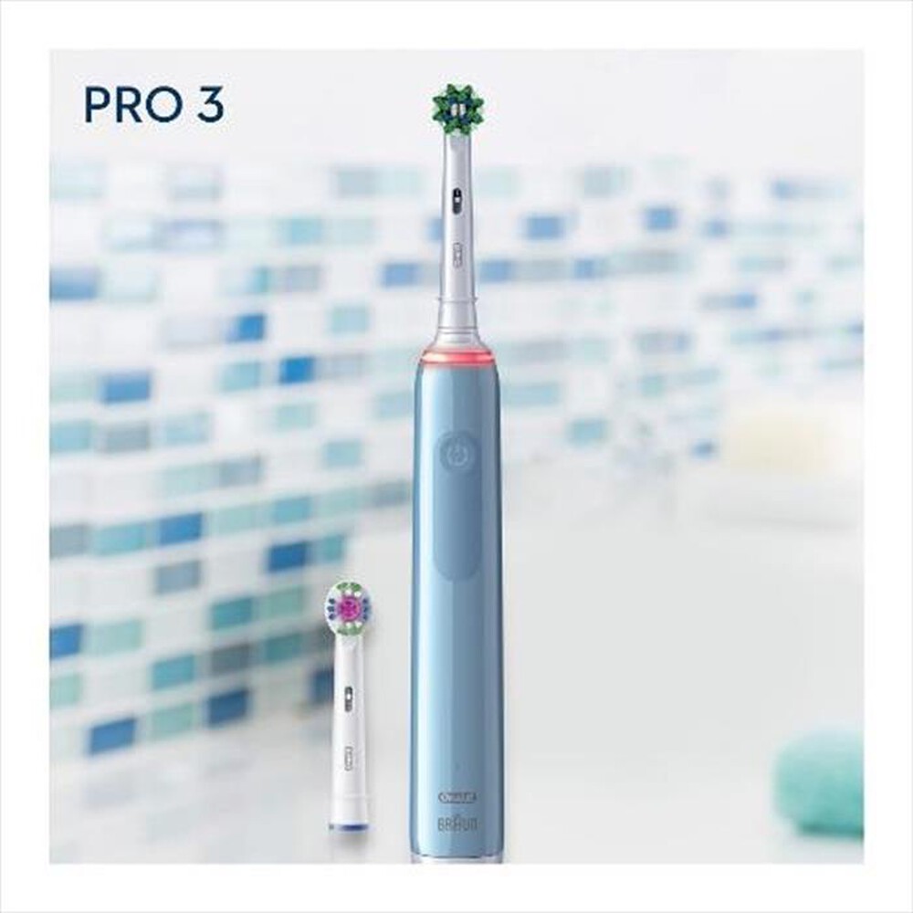 "ORAL-B - Spazzolino elettrico PRO 3 3700-Blu"