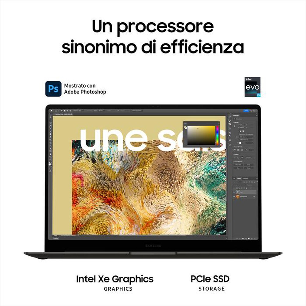 "SAMSUNG - Notebook GALAXY BOOK3 PRO-Graphite"