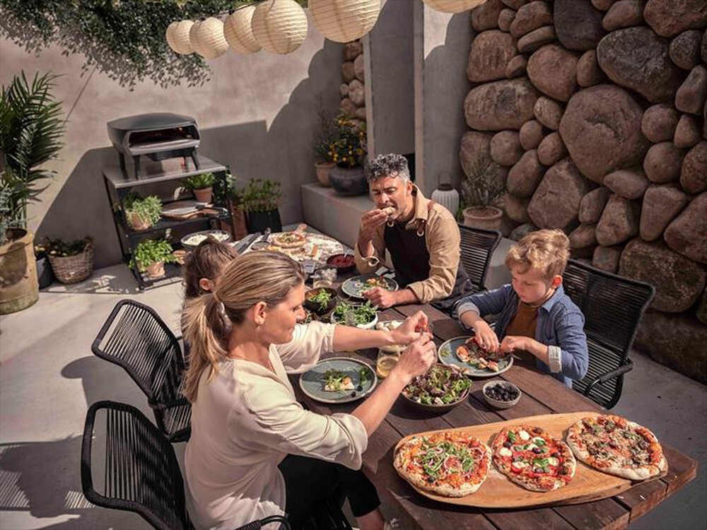 "WITT - Forno pizza da esterno ETNA ROTANTE-Nero"