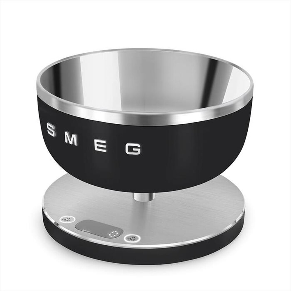 "SMEG - Bilancia da cucina Linea Collezione KSC01BLMWW-Nero opaco"