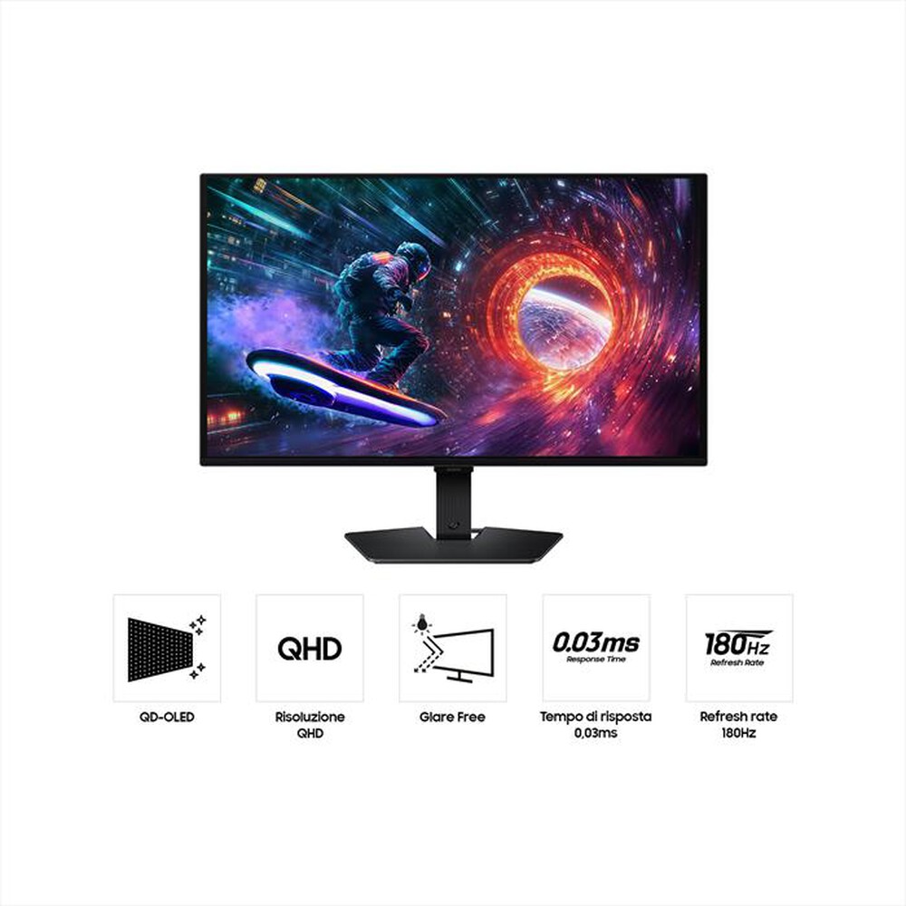 Immagine del prodotto SAMSUNG - MONITOR GAMING ODYSSEY OLED G5 27" - G50SF-Black