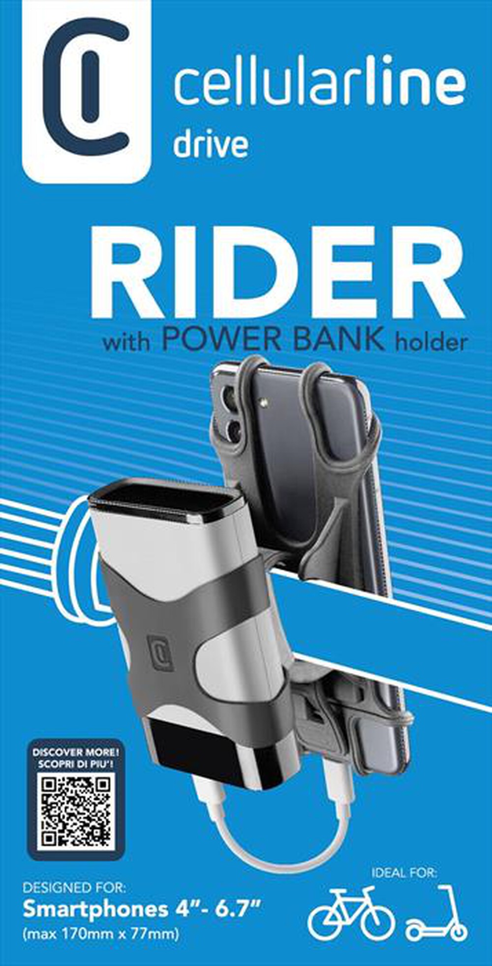 Immagine del prodotto CELLULARLINE - BIKEHOLDERPBK-Nero