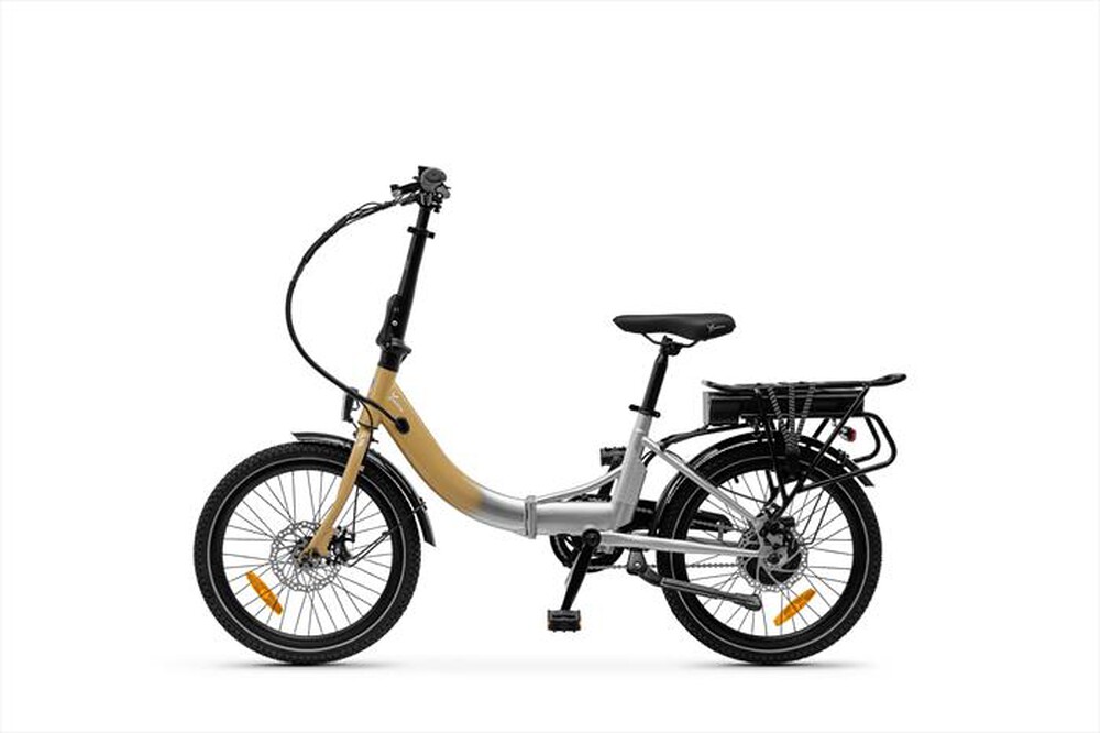 "LANCIA - City bike BRIO-ORO/ARGENTO"