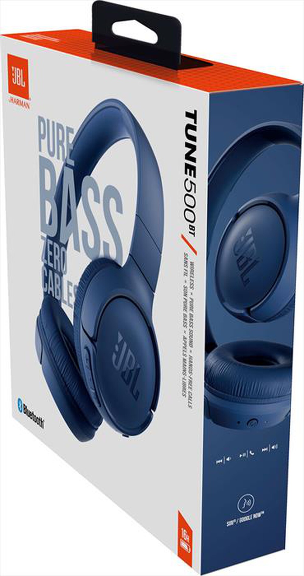 "JBL - Tune 500BT-Blu"