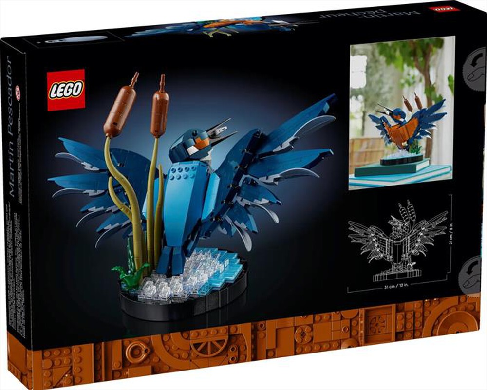 "LEGO - ICONS Martin pescatore - 10331-Multicolore"