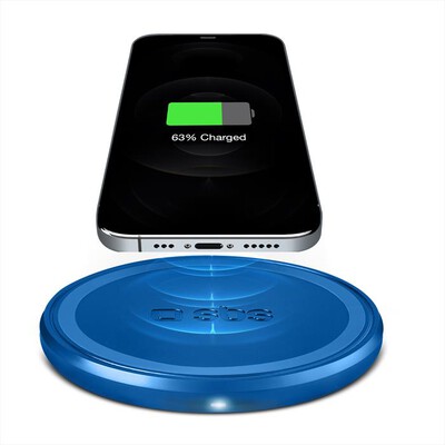 SBS - Base di ricarica wireless TEWIRELESSUF10WA-Azzurro