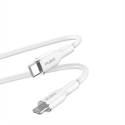 PURO - Cavo ICON da USB-C a Lightning PUCAPLTUSBCICONWHI-Bianco