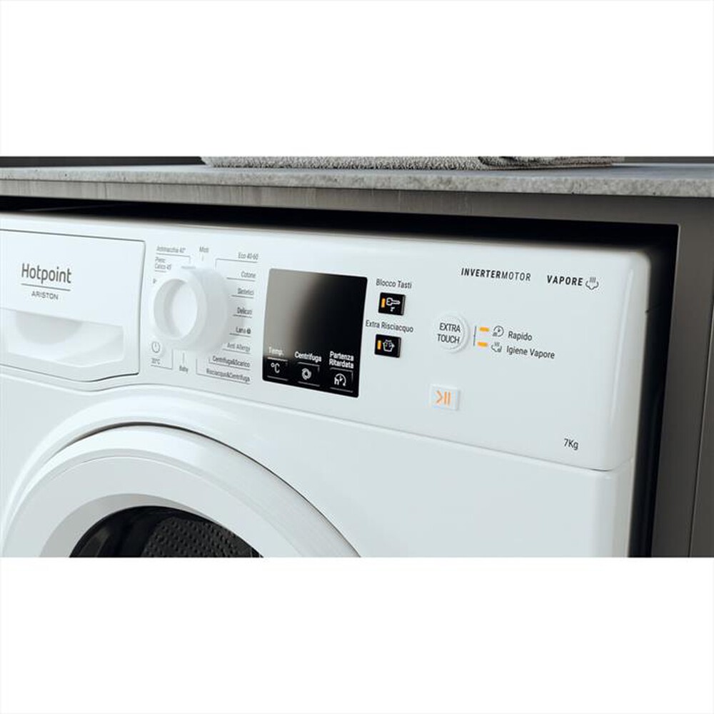 "HOTPOINT ARISTON - Lavatrice NFR327W IT N 7 Kg Classe D"