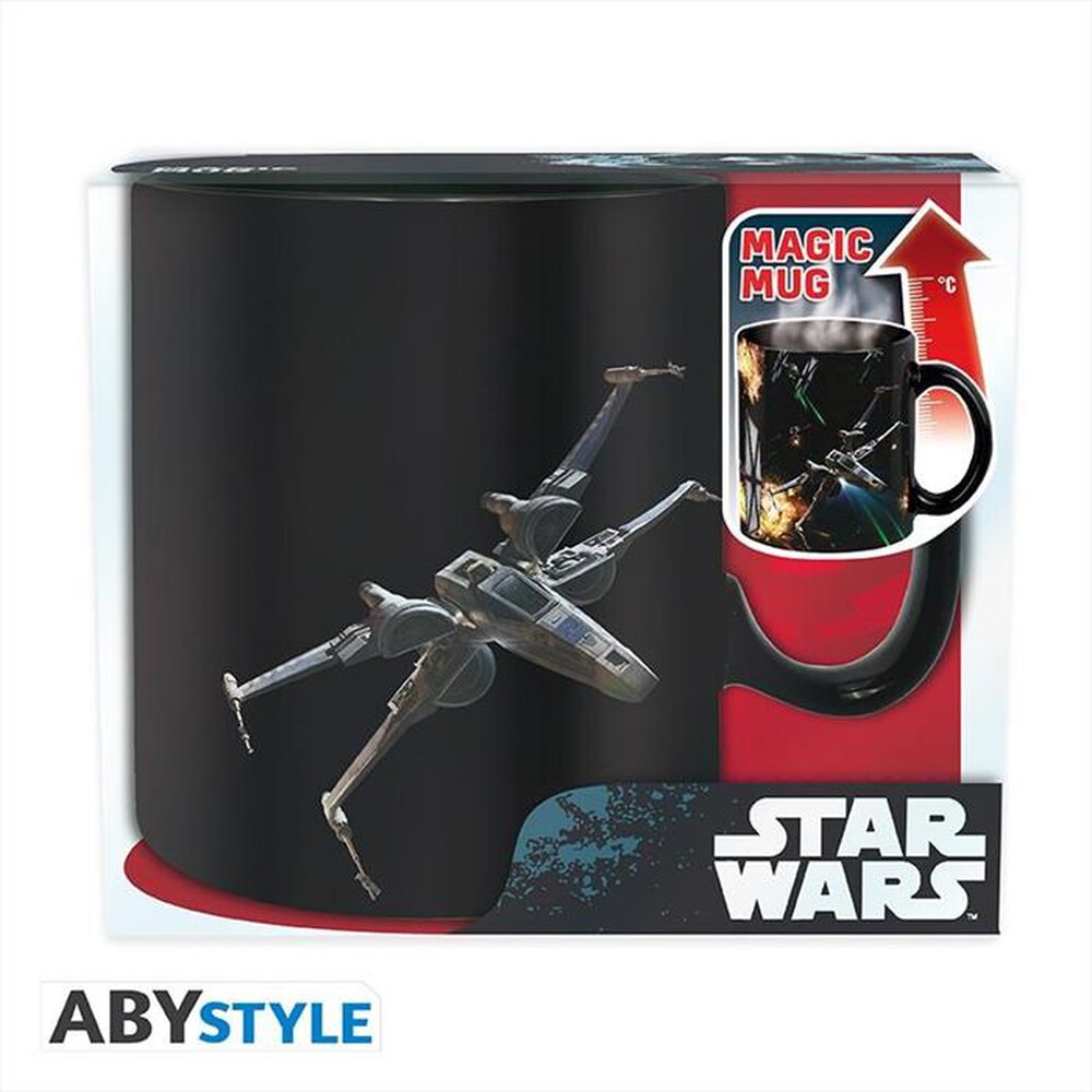 "ABYSSE - STAR WARS - MUG TERMOSENSIB - 460 ML - SPACE BATTL-Multicolore"